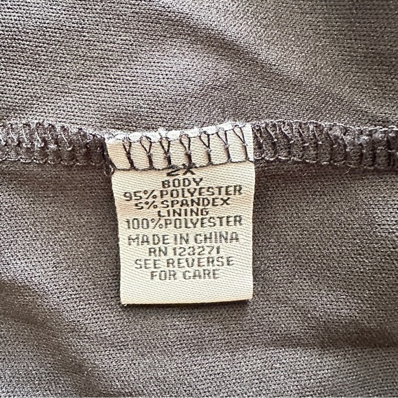 J for Justify Leopard Print Sheath Dress – Size 2X - Picture 6 of 9